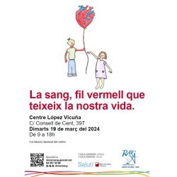 Vine a donar sang 2024