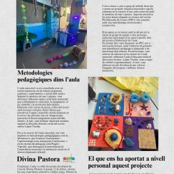 Una aula sensorial creada per l’alumnat d’Educació Infantil 2025