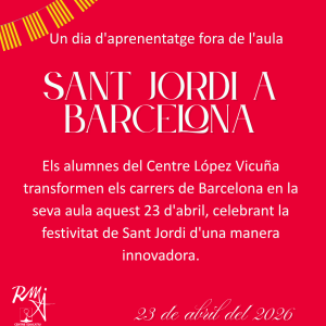 Sant Jordi a Barcelona 2026